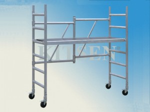 Andaime móvel dobrável em alumínio