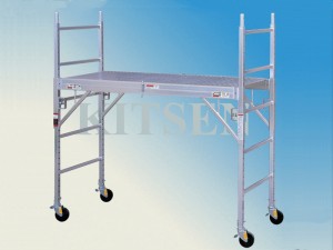 Andaime móvel dobrável em alumínio